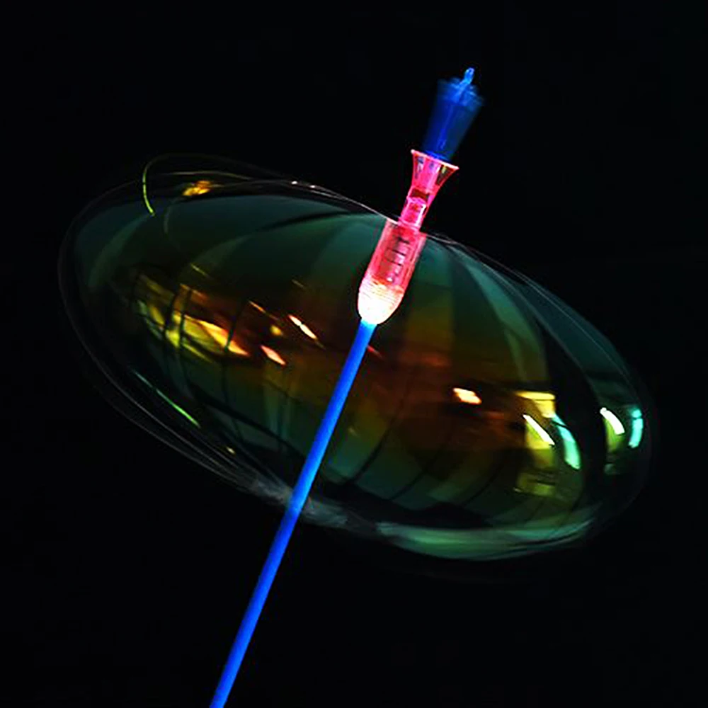 

Flashing ball wand Rainbow LED Flash Light High quality For Kid Plastic Wand novel