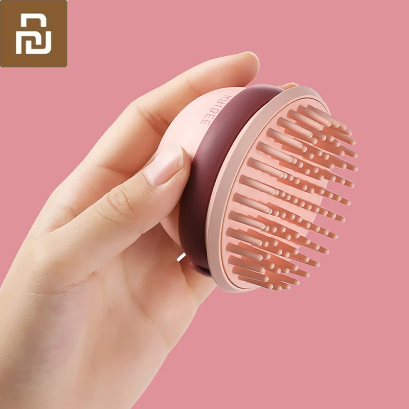 

Xiaomi Youpin KRiBEE Waterproof Vibration Degreasing Low Frequency Massage Scalp Wet and Dry Electric Head Massage Comb