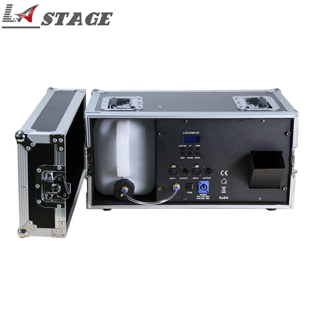 

Free Shipping Smoke Machine 2000W 3.5L Haze Machine Flight Case Hazer Machine Fog Smoke Machine Mist Stage Effect