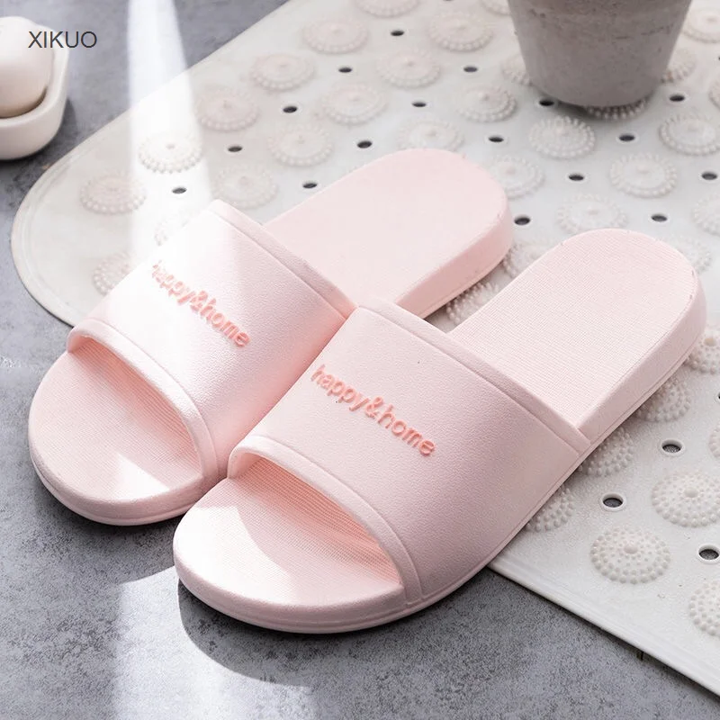 

2021 new slippers for women's indoor family bathroom