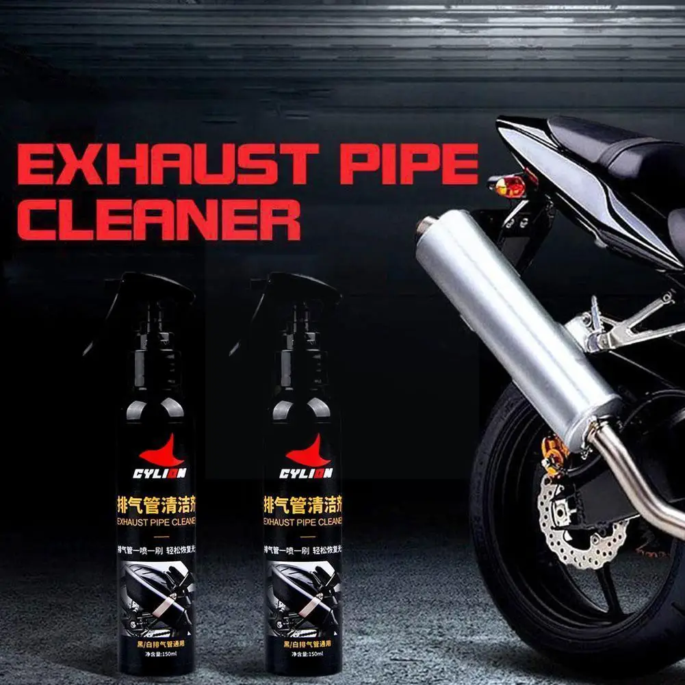 

150ml motorcycle exhaust pipe cleaner spray motorcycle exhaust beauty tool