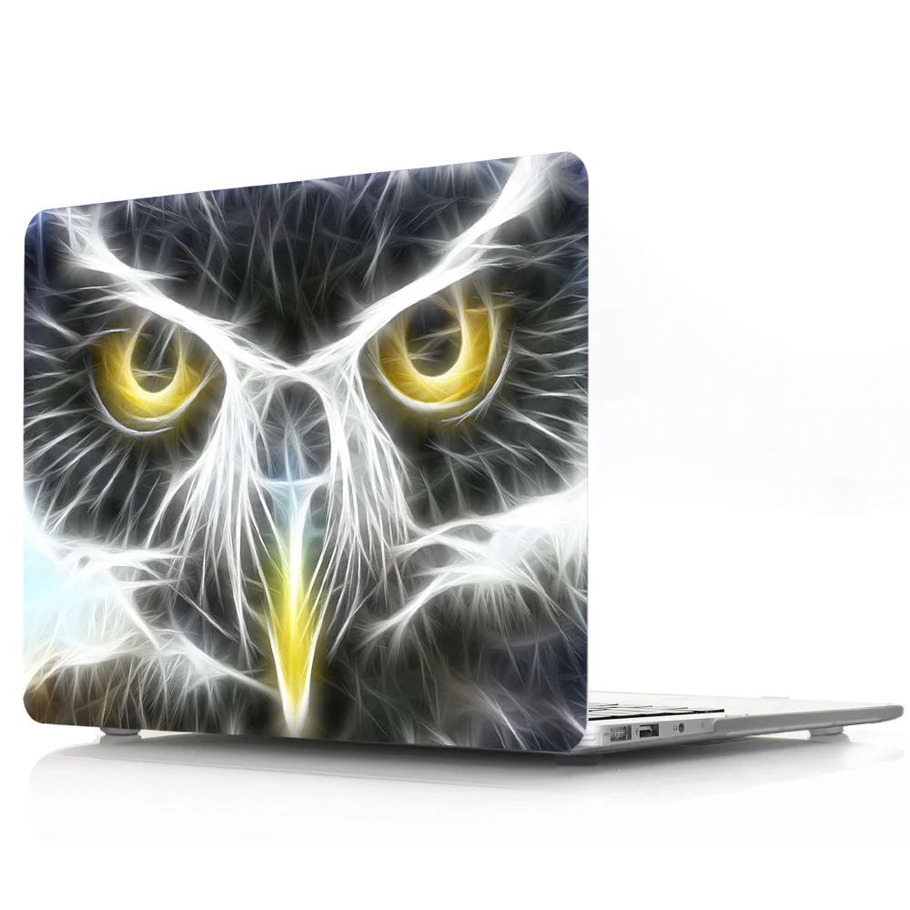 Мультяшный чехол для ноутбука Macbook A1990 A1707 A1989 Pro 13 15 Панда Сова Air Retina 11 12 - купить по