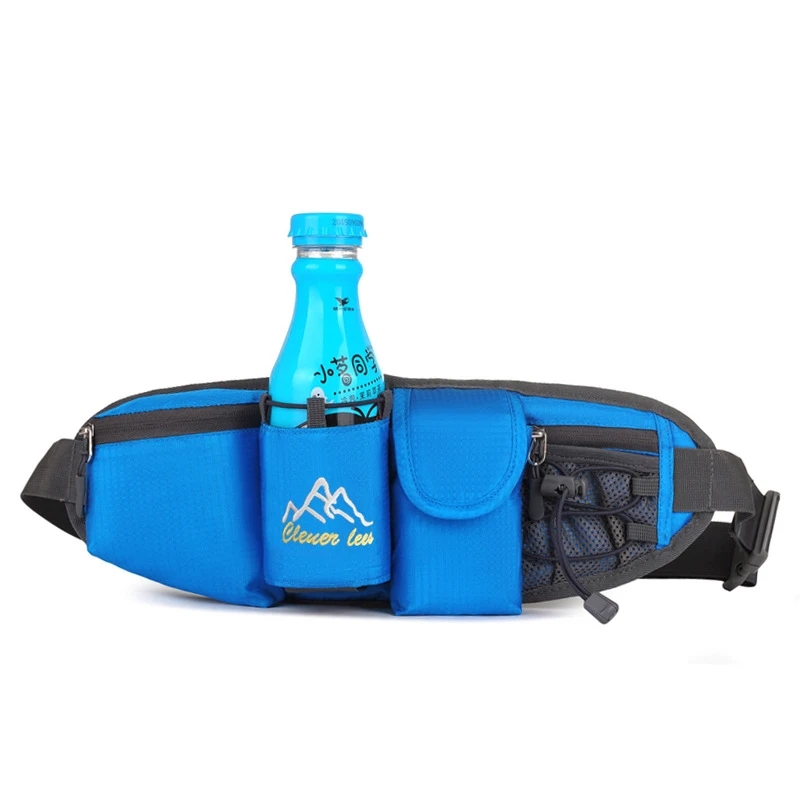 

Running Bag Portable Men's Fitness Sports Waist Bottle Waterproof Oxford Cloth Belt Travel Water Bottle Bag Jogging Sports Bag