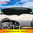 Противоскользящий чехол для приборной панели для Hyundai Elantra 2001 2002 2003 2004 2005 XD I30, защитная накладка, аксессуары для автомобиля