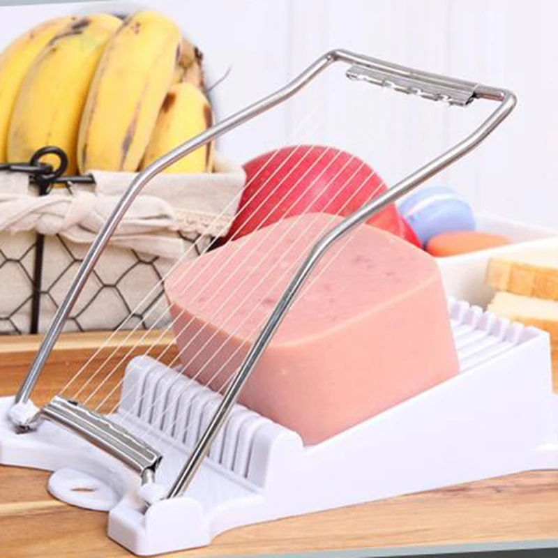 Нержавеющая сталь ломтерезка для мяса яйцо фрукты суши мягкая еда