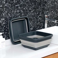 synoige wash basin portable folding washbasin travel outdoor camp basins plastic basin