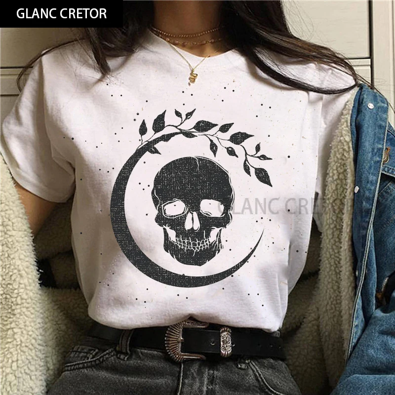 

2021 Spring Summer Cute 90s Kawaii Fashion Clothes Printing Graphic T-shirts Women Tshirt Top Lady Print Female Tee T-Shirt