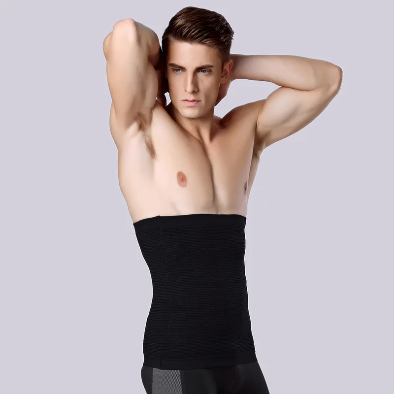 Men Slimming Shapewear Breathable Band Waist Abdomen Control Workout Belt Cincher Croset Belt for Men
