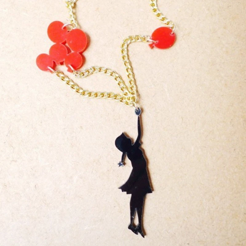 Модная элегантная женская цепочка со штампом подвеска в виде теннисного мяча 18