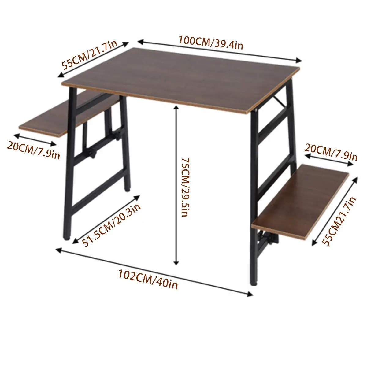 деревянный компьютерный ст