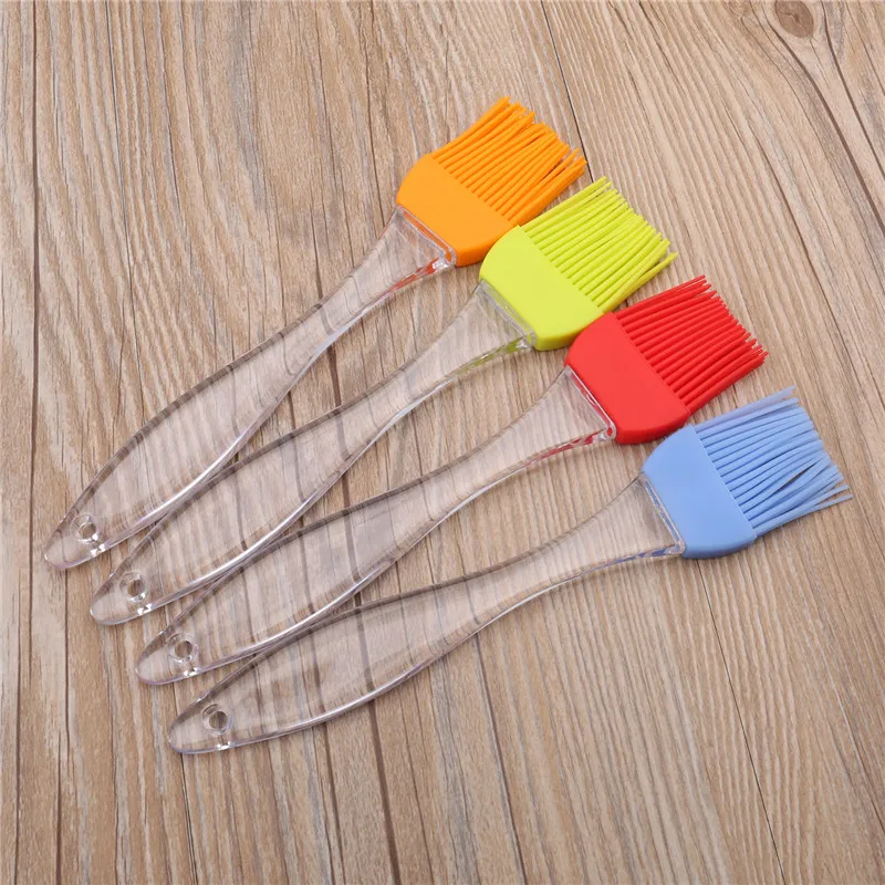 1Pc Silicone Baking Basting Pastry Brush Liquid Oil Cake Bakeware Bread for BBQ Utensil Safety Cook Tools |
