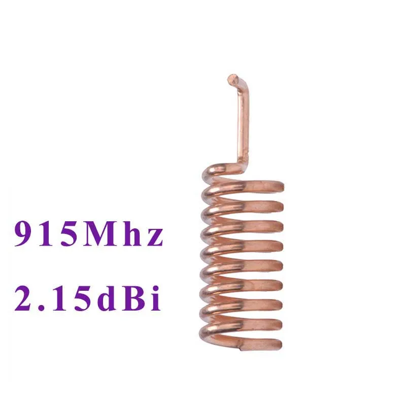 Gsm 915 МГц медная спиральная антенна 12 5 мм 2.15dBi пульт дистанционного управления для