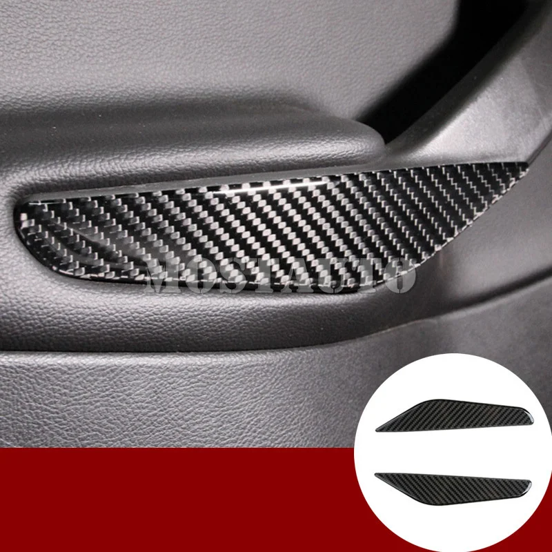 Накладка на дверную ручку автомобиля из углеродного волокна для Ford Escape Kuga 2016 2018 2