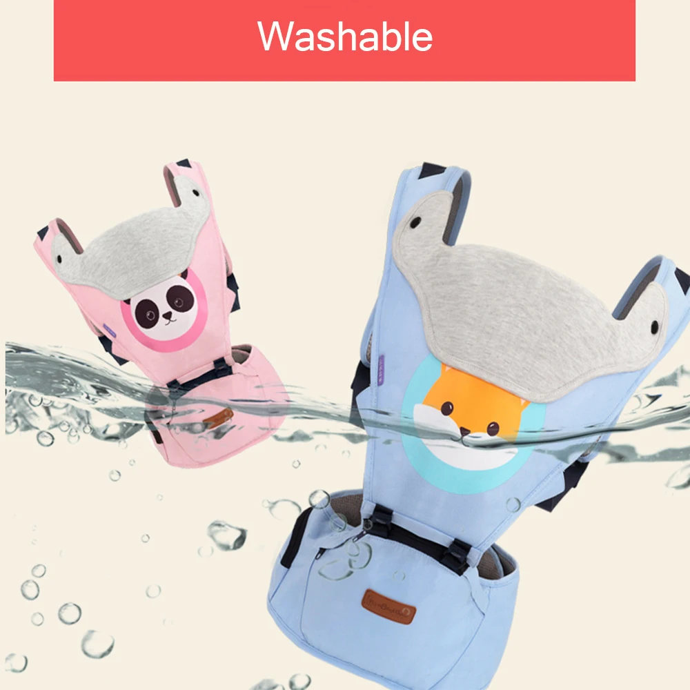 кенгуру для детей Мультяшный эргорюкзак малышей Хипсит детский слинг