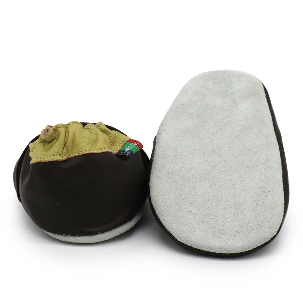 Carozoo-zapatillas de piel de oveja suave para beb&eacute;s, zapatos infantiles para primeros pasos, para ni&ntilde;os y ni&ntilde;as-5