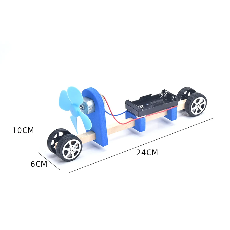 Diy воздушный автомобиль развивающий Интеллектуальный ствол игрушка научный