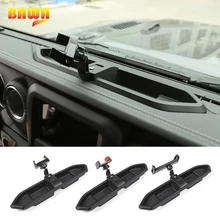 BAWA Multi-function Organizer Box Accessories for Jeep Wrangler JL 2018+ Mobile Phone Holder for Jeep Wrangler JL Interoir Parts