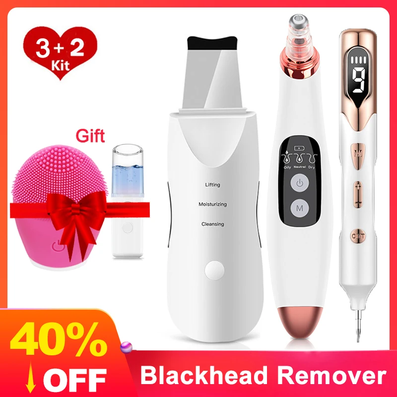 2020 USB средство для удаления черных точек вакуумное на лице и пор ухода за кожей