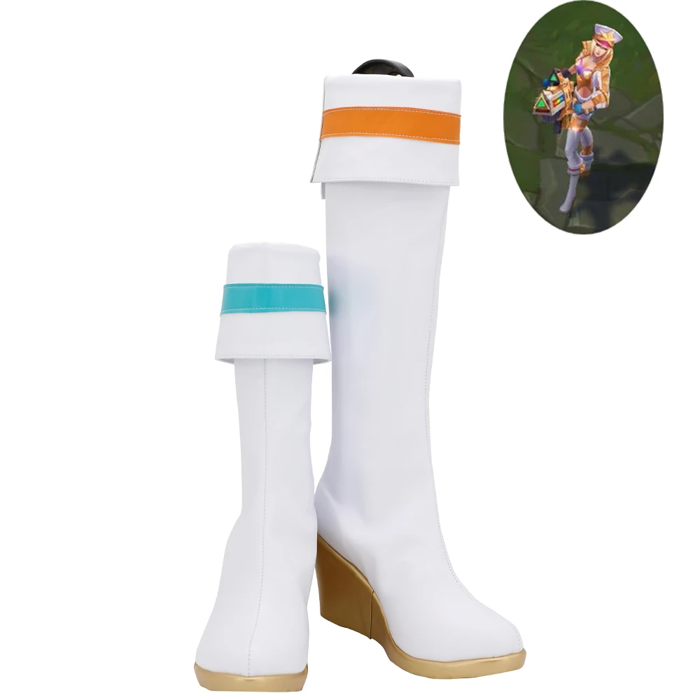 

Caitlyn Shoes Cosplay Prestige Edition Skin LOL League of Legends Women Boots