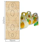 Новинка 2022, пасхальные деревянные формы для высечки шоколадных яиц, идеи для украшения, форма для ножа