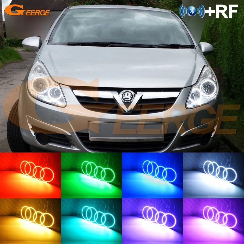 RF удаленное Bluetooth приложение многоцветный RGB комплект светодиодов глаза ангела