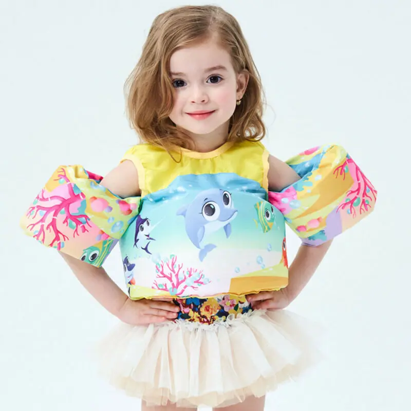 Популярный спасательный жилет для маленьких мальчиков и девочек детский с