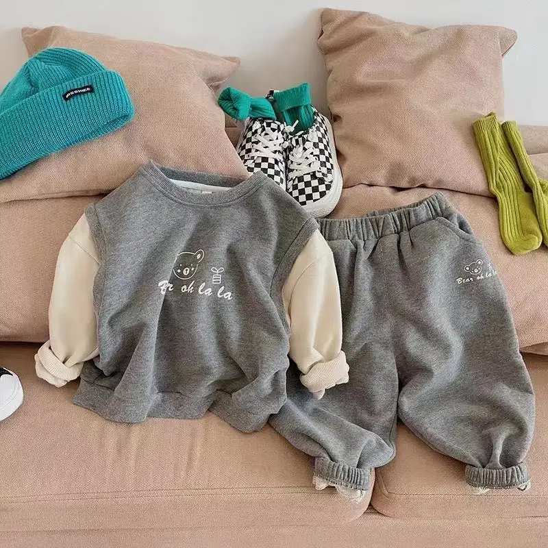 

Newborn Boys Clothes Baby Girl Clothing Infant Sets Cartoon Home Wear Pajamas Baby Girl ClothesCostume Autumn Cotton Boy Clothes