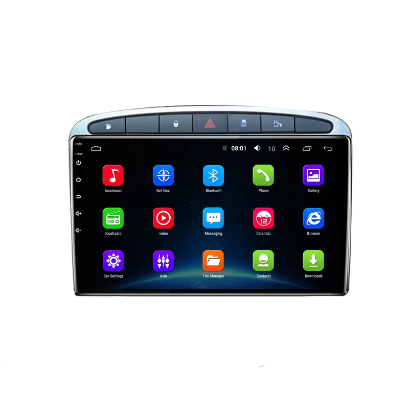 10 1 &quot2.5D IPS экран Android автомобильный DVD GPS для PEUGEOT 308 2007-2013408 2011 2012 2013 2014 радио аудио