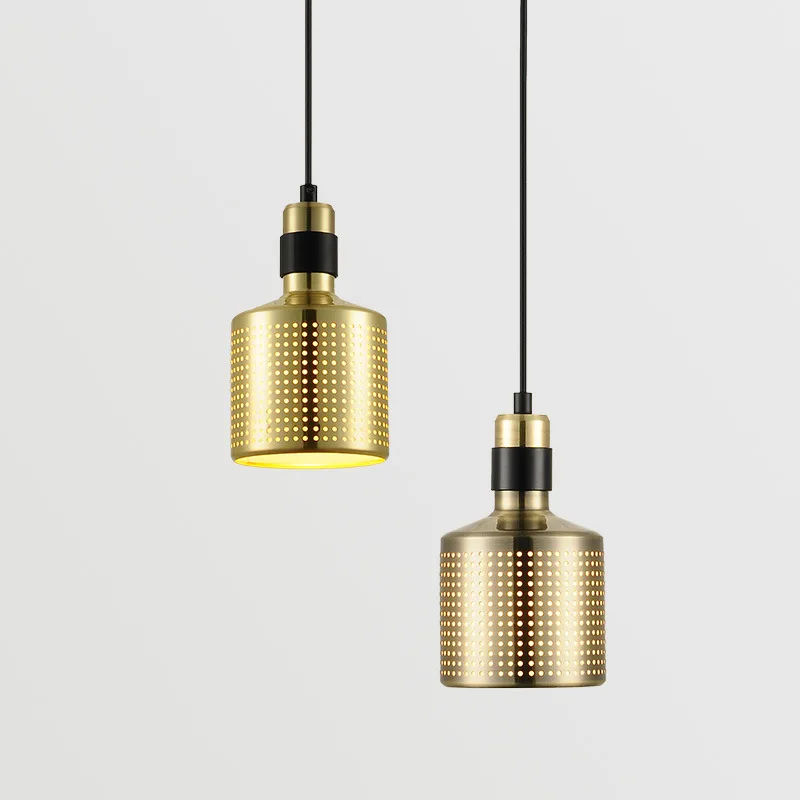 Нордический светильник деко дом кристалл спальня Ресторан украшение дома E27 светильник подвесной светильник промышленная лампа