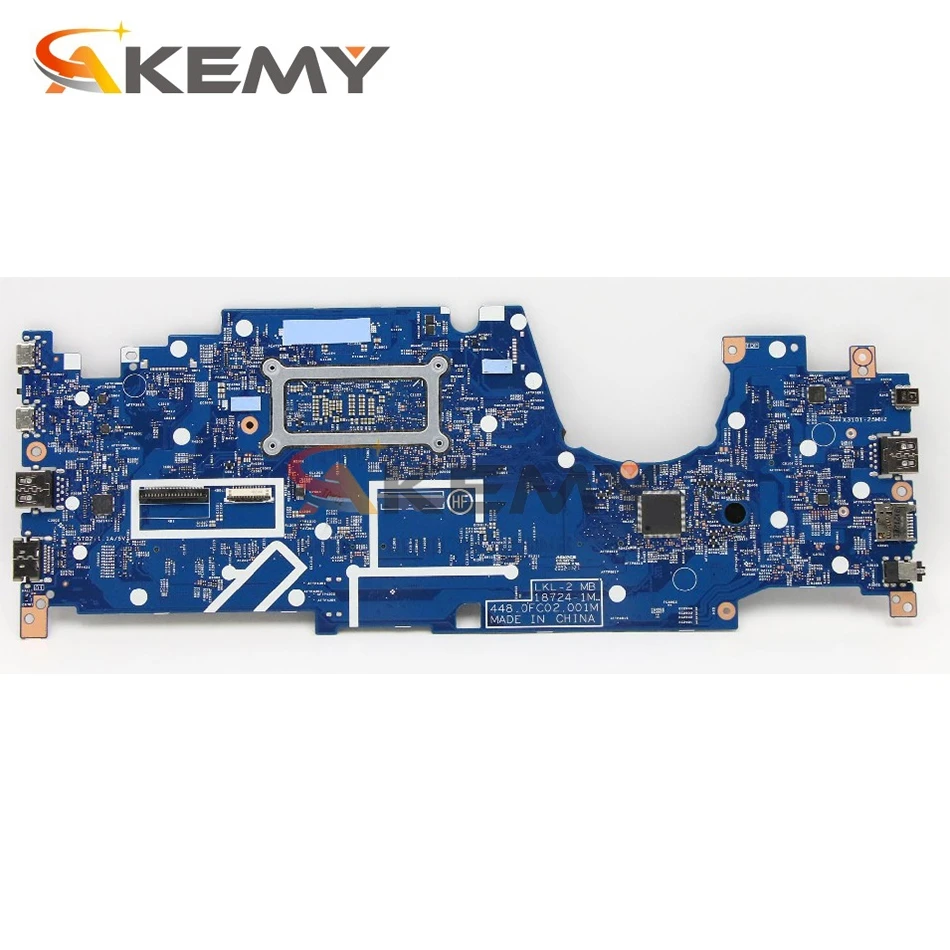 Akemy для Lenovo ThinkPad L390 Материнская плата ноутбука LKL-2 MB 18724-1M 448.0FC02.001M 448.0FC02.0011