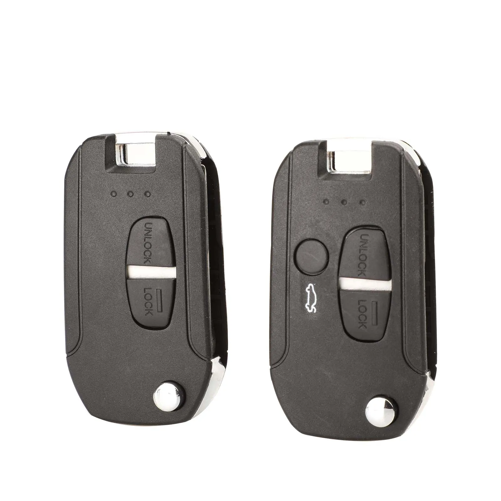 Jingyuqin 2/3 кнопки модифицированный ключ чехол оболочка для Mitsubishi Lancer Evo Colt Outlander Mirage Keyless(правое лезвие