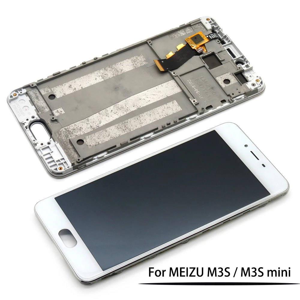 Оригинальный ЖК-дисплей для MEIZU M3 M3S сенсорный экран с рамкой дигитайзер Meizu M3/M3S mini