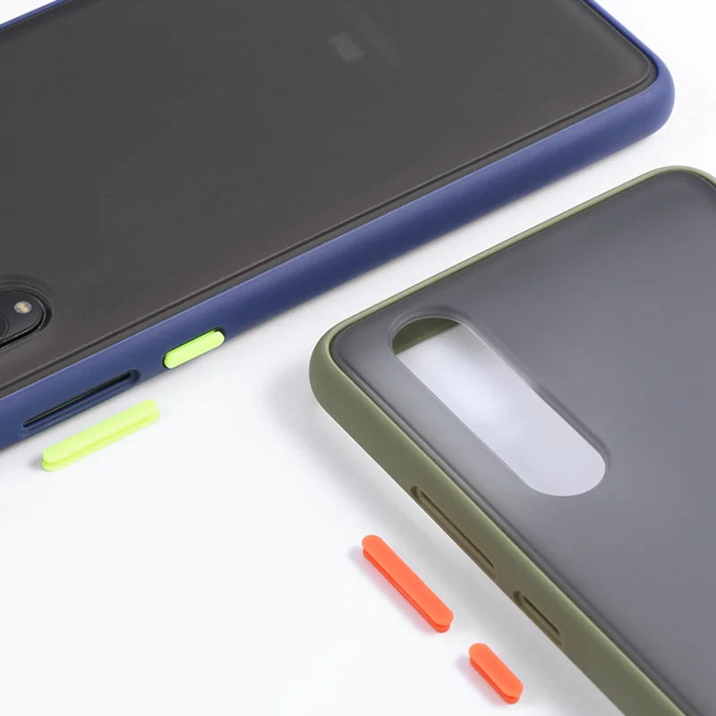Противоударный защитный чехол для Xiao mi Red mi Note 8 7 6 Pro 8T K20 8A 7 7A Y3 mi A3 Lite 9T 9 CC9 Note 10 Pro CC9e Frame жесткий чехол из ПК