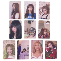 10pcsset korean popular twice lomo photo card sticker fashion album feel special fashion sticky photocard fans gift collection