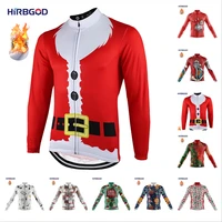 vogue christmas winter fleece long sleeve men cycling jersey maillot ciclismo hombre mtb bike jacket 2022 team bicycle clothing