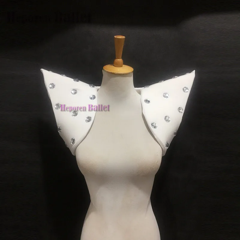 Большая Наплечная подушка со сверкающими бриллиантами для сценической