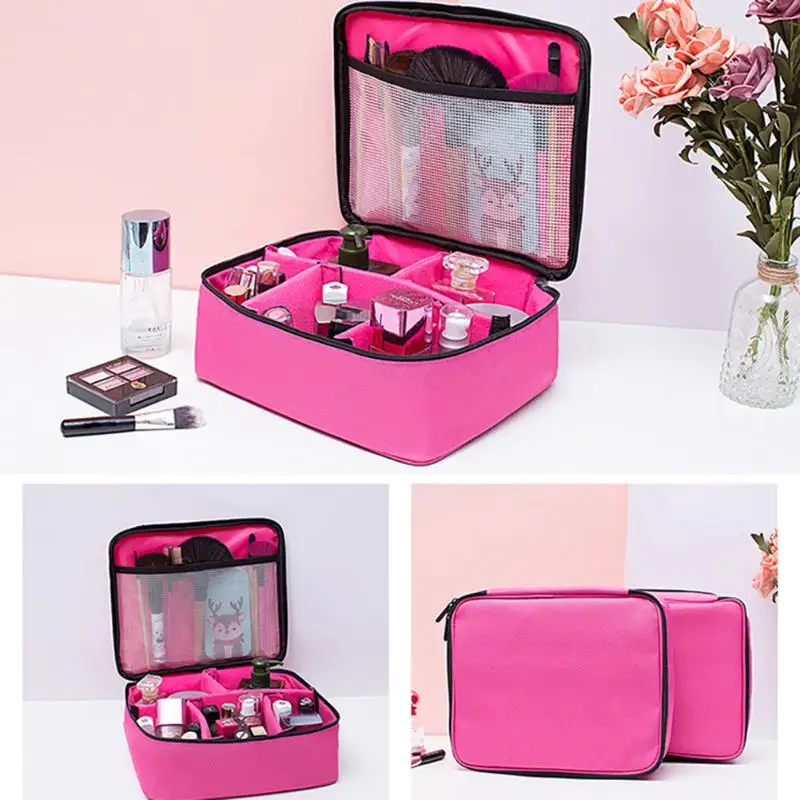 Многофункциональные портативные вместительные сумки для кистей макияжа