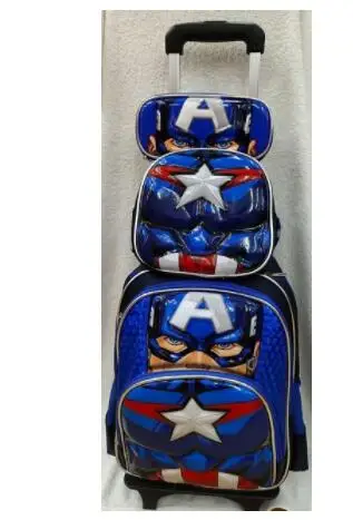 Mochila con ruedas para niños, morral escolar con ruedas, escolar, con  ruedas