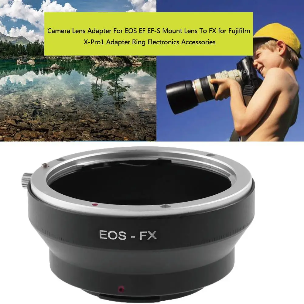 Адаптер объектива для Canon EOS EF S Крепление к FX цифровой камеры Fujifilm X Pro1 SLR адаптер