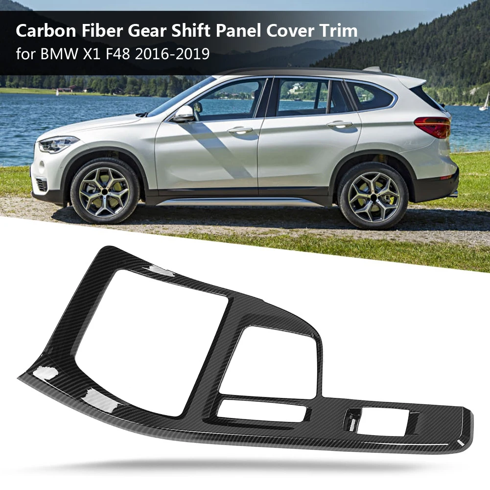 Углеродное волокно Стиль Abs Пластик Автомобиль Центральной Консоли панельная