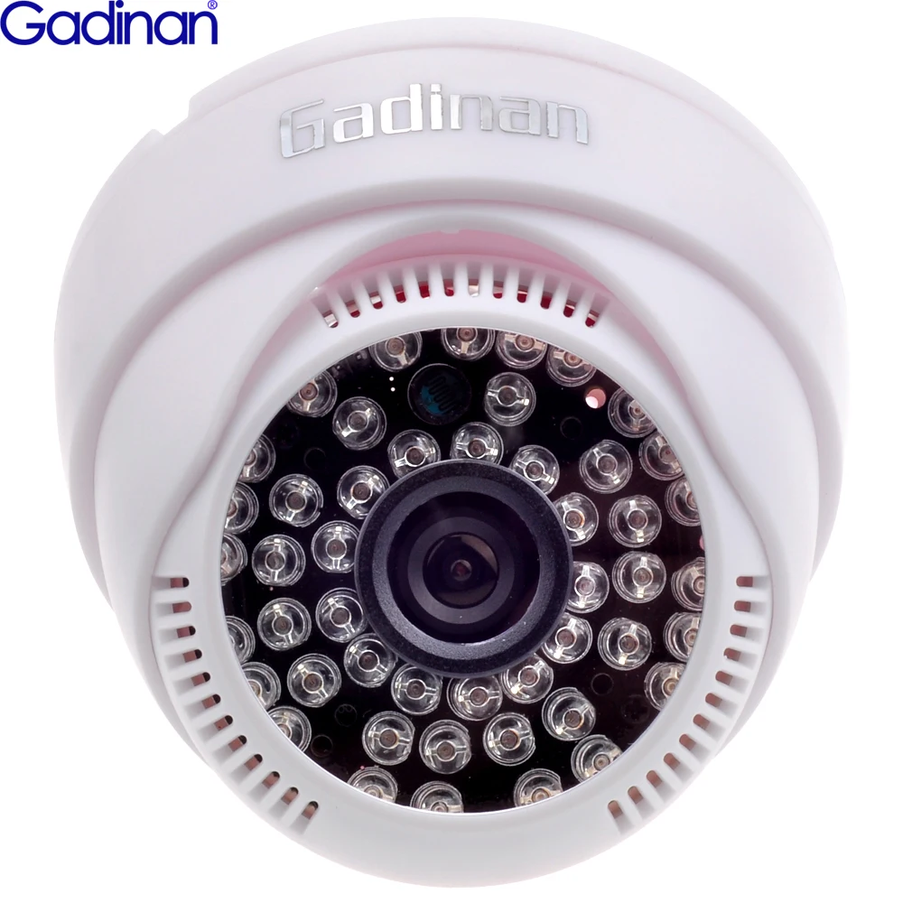 Купольная камера видеонаблюдения GADINAN Color HD CMOS 800TVL/1000TVL 3 6 мм объектив IR Cut 48 шт.