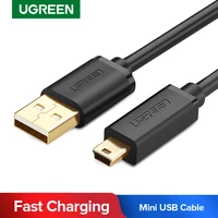 ugreen mini usb cable mini usb to usb fast data charger cable for cellular phone mp3 mp4 player digital camera hdd mini usb