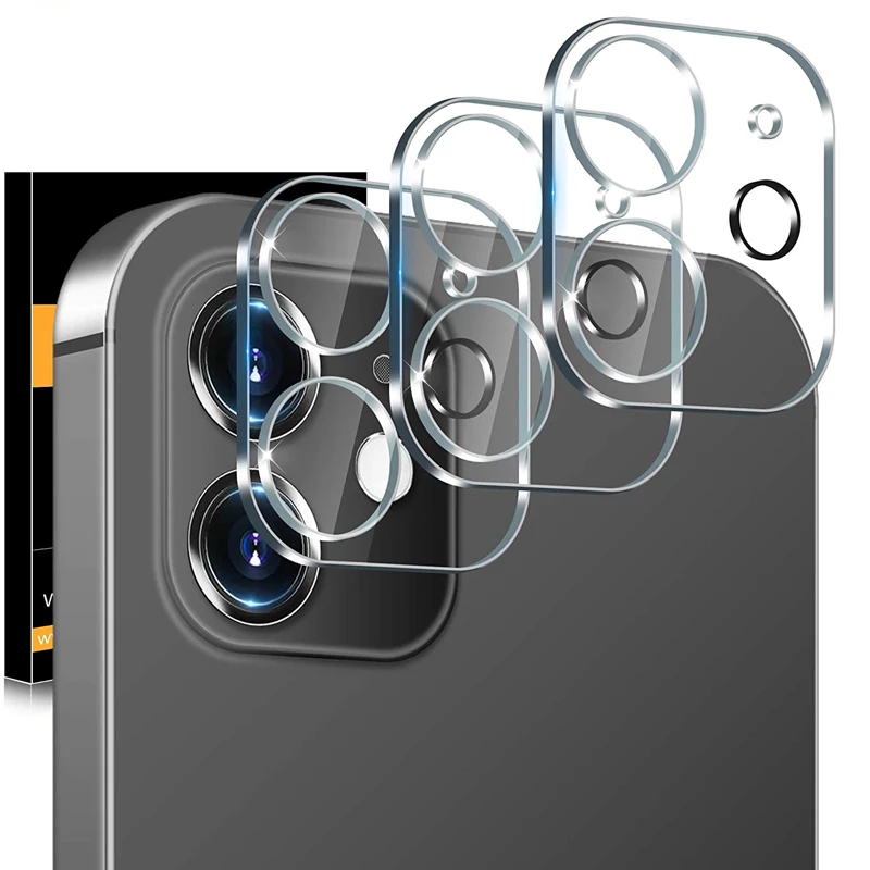 

Защитное стекло для камеры iPhone 12, 11 Pro Max, 12 Mini, полное покрытие, защита экрана объектива для 11, 12 Pro Max, стекло для камеры