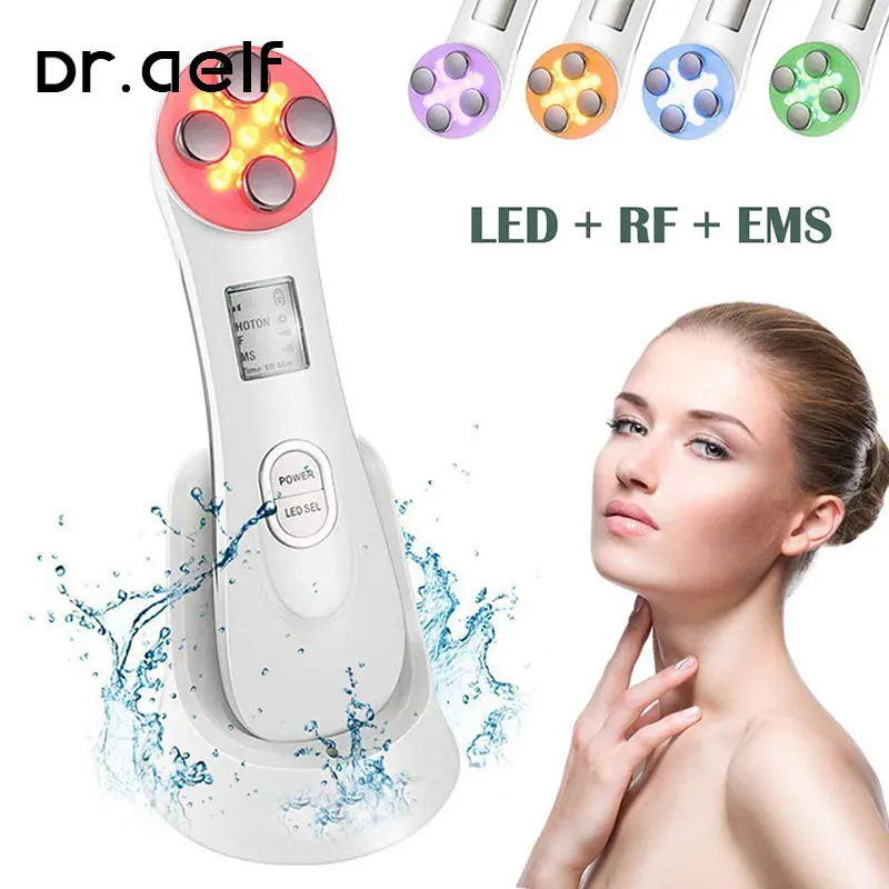 Высокочастотная мезотерапия ЭМС для кожи лица Электропорация светодиодный