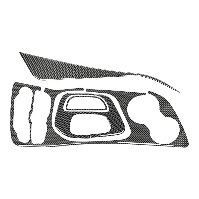 

Carbon Fiber for Dodge Challenger 2015-2021 Accessories Interior Car Gear Shift Panel Cup Holder Cover Trim Sticker