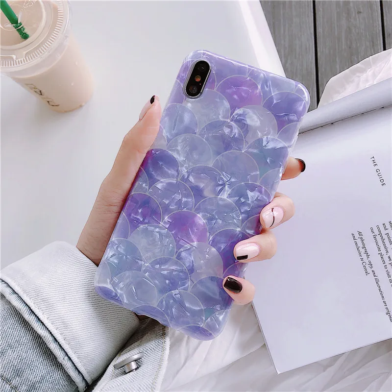 Роскошные Бронзовые красивые мраморные чехлы для телефонов iPhone X мягкий