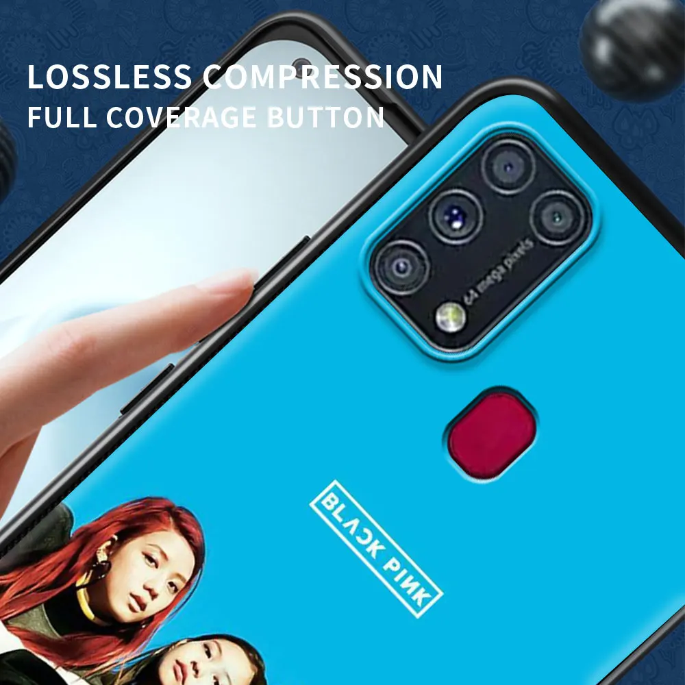 

KPOP BLACKPINKS LISA Cover for Samsung Galaxy M31 Prime M30s M51 M31s M11 A7 A9 2018 M01 F41 TPU Cell Phone Case Shell Coque