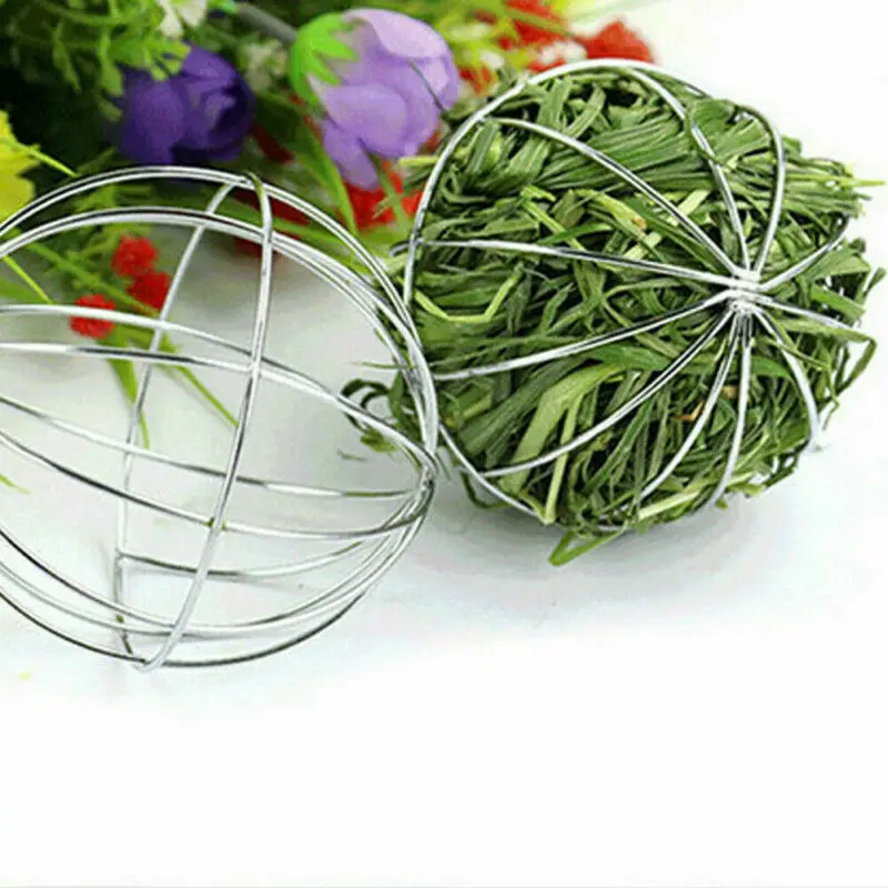 Новая круглая сферическая подача корма из нержавеющей стали для упражнений