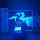 Аниме 3d светильник Атака Титанов настольная лампа для спальни Декор подарок на день рождения манга Атака Титанов светодиодный ночник лампа