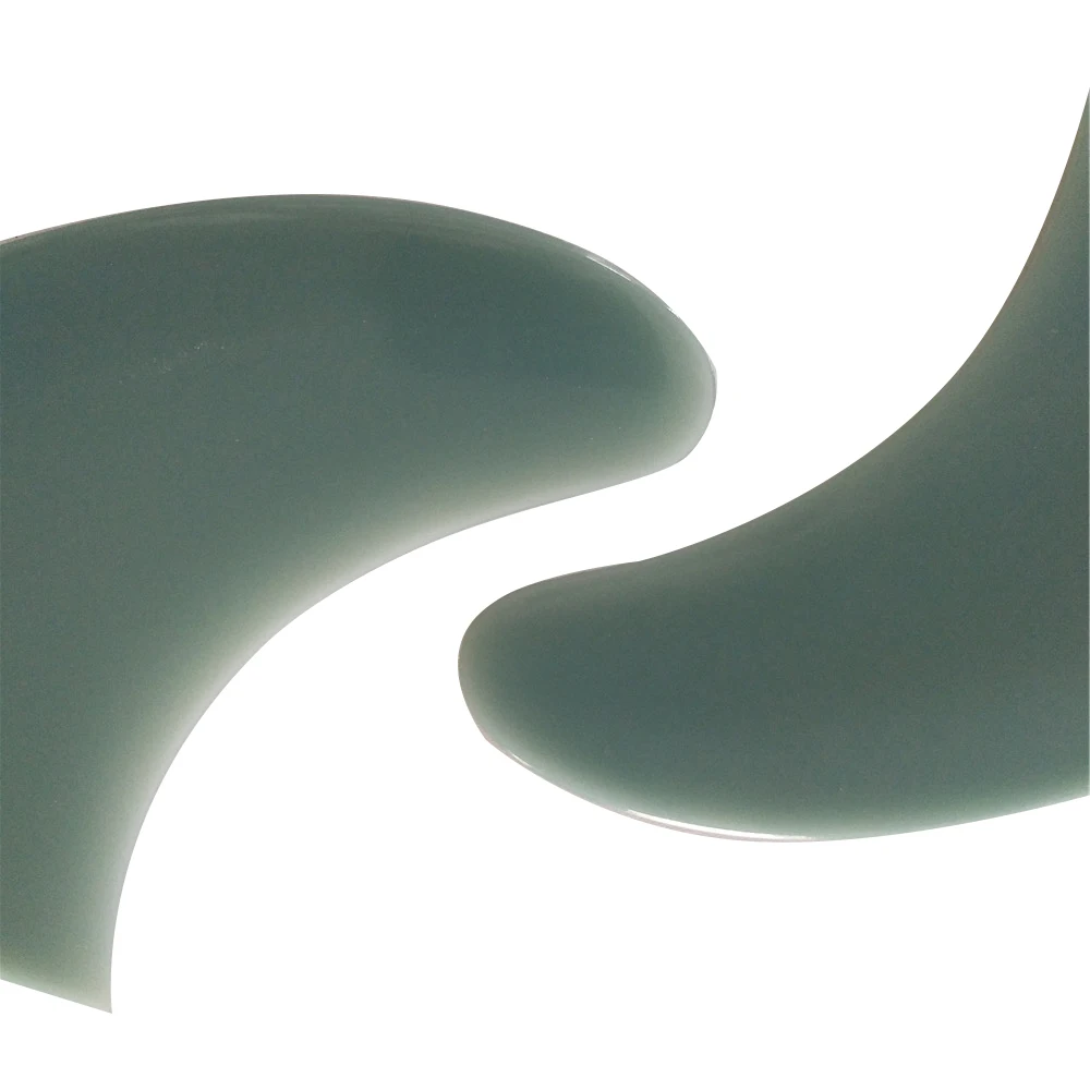 Плавники для серфинга двойные вкладки 2 дюйма набор плавников из стекловолокна и